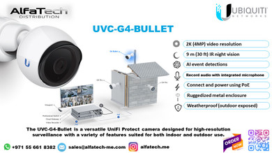 Enhancing Surveillance with Ubiquiti UVC-G4-BULLET