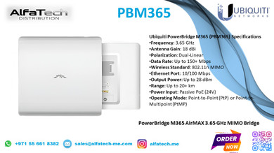 Reliable Wireless Connectivity with PBM365