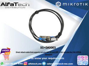 High-Speed 10Gbps Networking with MikroTik XS+DA0003