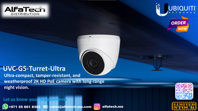 Enhanced Surveillance with Ubiquiti UVC-G5-Turret-Ultra