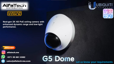 Smart Indoor Surveillance with UVC-G5-Dome – Compact, Clear, and Connected