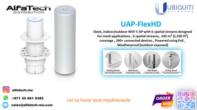 Enhancing Indoor & Outdoor Wi-Fi with Ubiquiti UAP-FlexHD