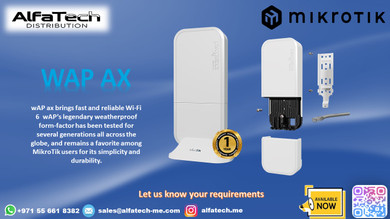 Upgrading Wireless Performance with MikroTik wAP ax