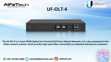 Empowering Fiber Connectivity with the Ubiquiti UF-OLT-4