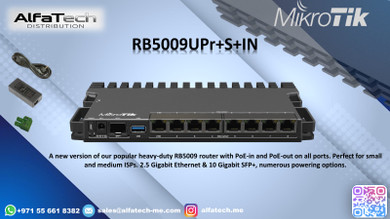 High-Performance Networking for Growing ISPs with RB5009UPr+S+IN