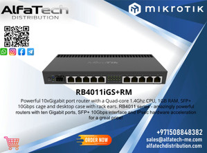 Powering Business Growth with the MikroTik RB4011iGS+RM