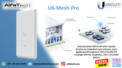 Expanding Wi-Fi Coverage with Ubiquiti U6-Mesh-Pro