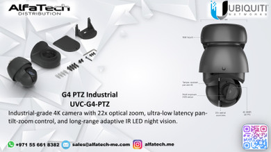 Securing Critical Infrastructure with the Ubiquiti G4 PTZ Industrial Camera