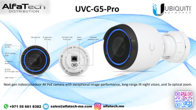 Ubiquiti UVC-G5-Pro: Next-Gen 4K PoE Security with 3x Optical Zoom