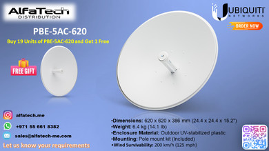 Expanding Rural Connectivity with Ubiquiti PBE-5AC-620