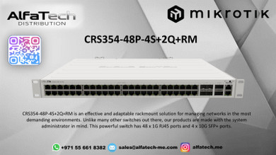 Boosting Network Efficiency with Mikrotik CRS354-48P-4S+2Q+RM