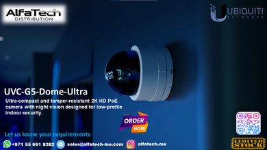 Enhanced Surveillance with Ubiquiti UVC-G5-Dome-Ultra