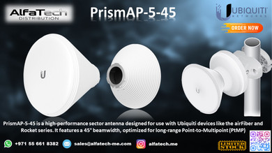 Enhancing Sector Coverage with Ubiquiti PrismAP-5-45