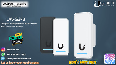 Ubiquiti UA-G3-B – Advanced NFC & BLE Access Reader for Modern Secure Entry
