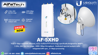 High-Performance Wireless Backhaul with Ubiquiti AF-5XHD