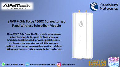 Enhancing Rural Connectivity with ePMP 6 GHz Force 4600C
