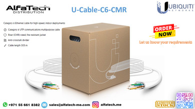 Reliable Structured Cabling with Ubiquiti U-Cable-C6-CMR