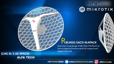 MikroTik RBLHGG-5acD-XL4pack (LHG XL 5 ac 4-Pack) – High-Gain Long-Distance Wireless Solution