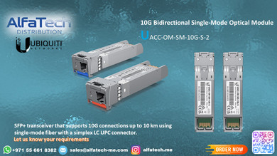 10G Bidirectional Single-Mode Optical Module – UACC-OM-SM-10G-S-2