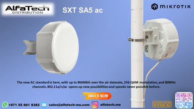 MikroTik SXT SA5 ac – Sector Wi-Fi for Point-to-Multipoint Applications