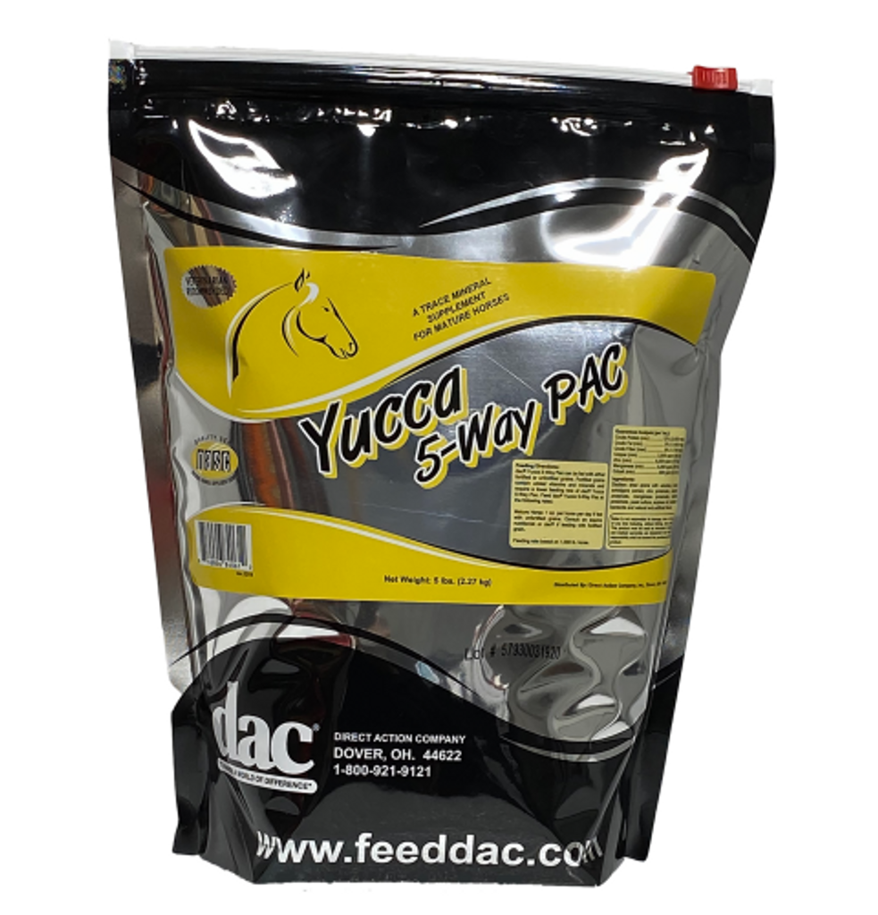 Yucca 5-Way resealable bag