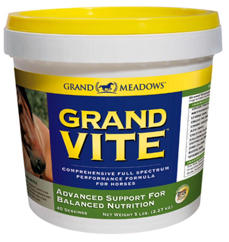 Grand Meadows Grand Vite Horse Supplement