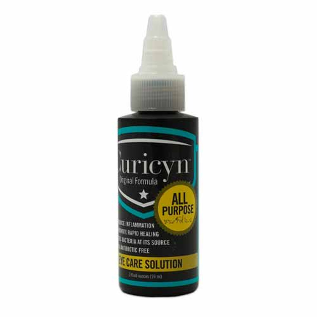 Curicyn Eye Cleansing Solution 2 ounce twist bottle