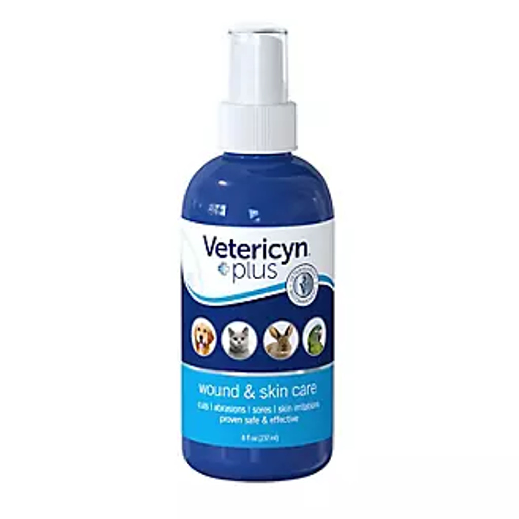 Vetericyn Plus Antimicrobial Wound Care 8 oz.