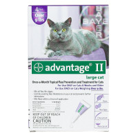 Advantage Flea Control for Cats and Kittens Over 9 lbs