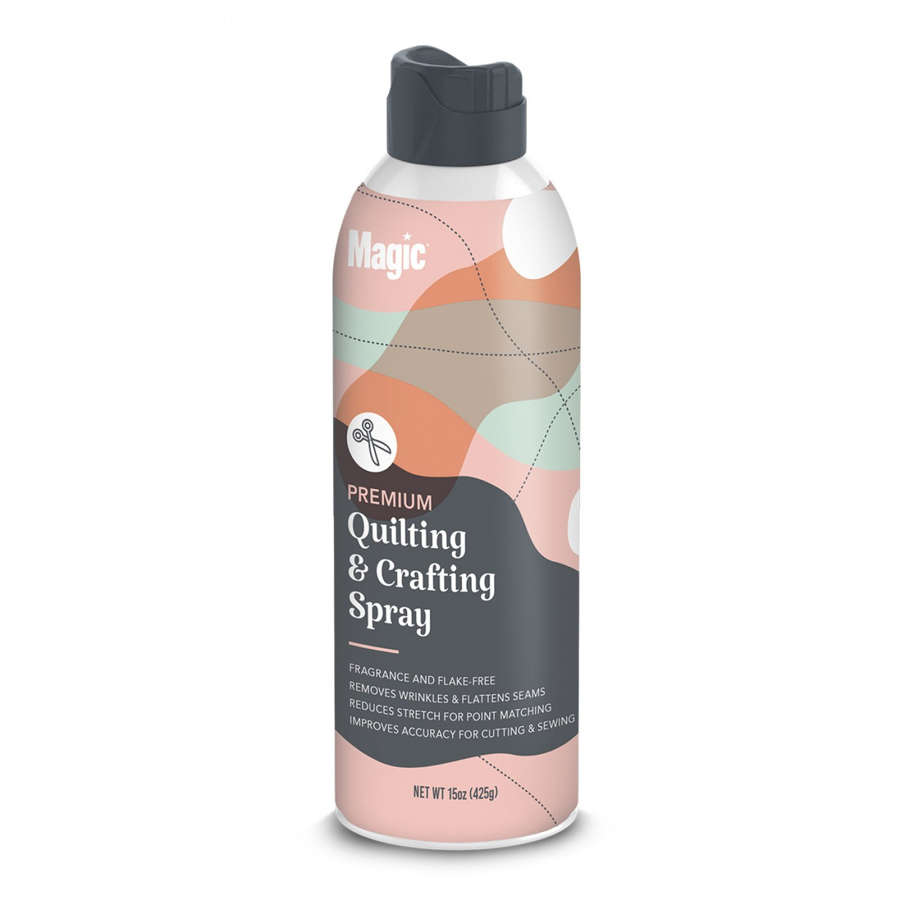 MAGIC Premium Quilting And Crafting Spray Ricarica Da 3,78 Litri Per Trapuntatura E Lavori Artigianali - Rimuove Le Pieghe E Indurisce I Tessuti - 2