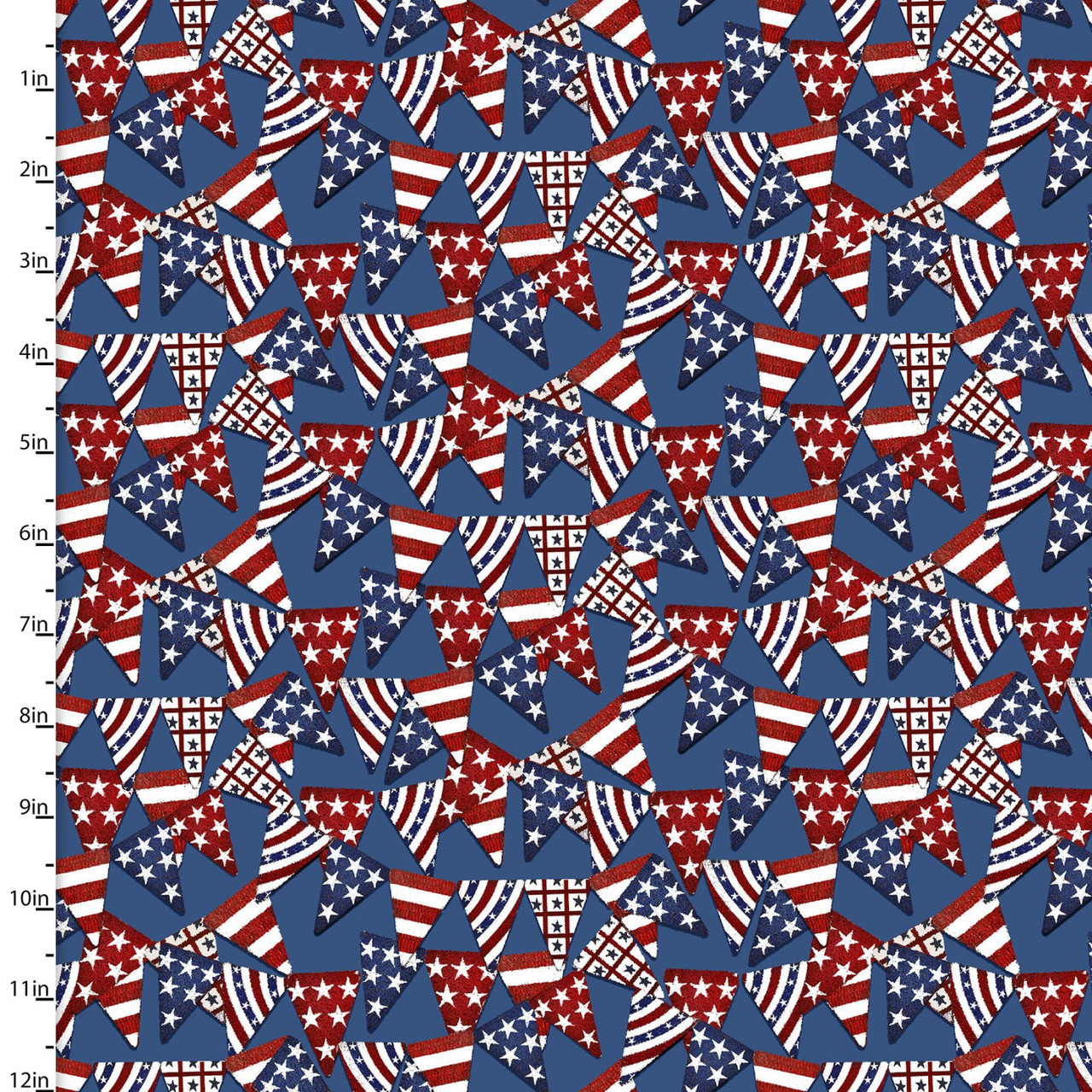 American Spirit 16066 Penants - The Iowa Quilt Block