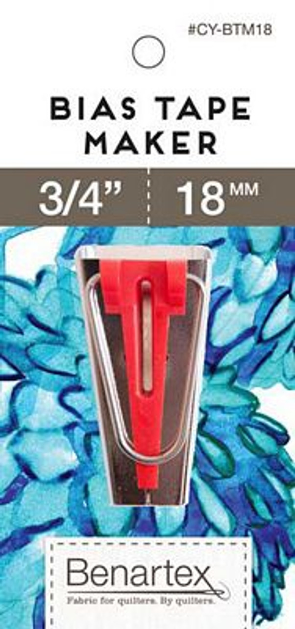 Bias Tape Maker 3/4" (18mm) The Iowa Quilt Block