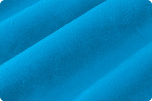 Solid Cuddle 3- 90 Wide Peacock