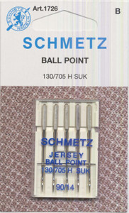 Schmetz Jersey/Ball Point Needles 90/14 Schmetz Jersey/Ball Point Needles 90/14