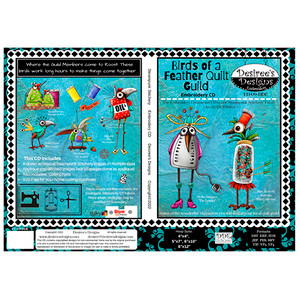 Birds of a Feather Quilt Guild Embroidery CD Birds of a Feather Quilt Guild Embroidery CD