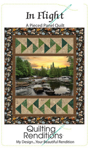 In Flight a Pieced Panel Quilt In Flight a Pieced Panel Quilt