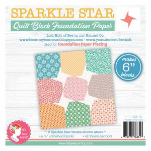 Sparkle Star 6in Block Foundation Paper Pad Sparkle Star 6in Block Foundation Paper Pad