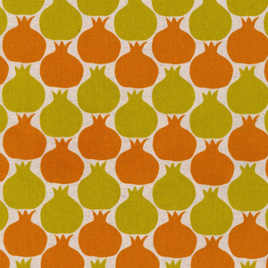 Cotton Flax Prints - Sevenberry Mustard Cotton Flax Prints - Sevenberry Mustard