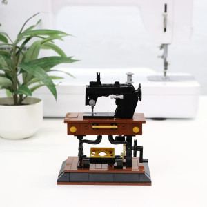 Vintage Sewing Machine Building Block Set Vintage Sewing Machine Building Block Set