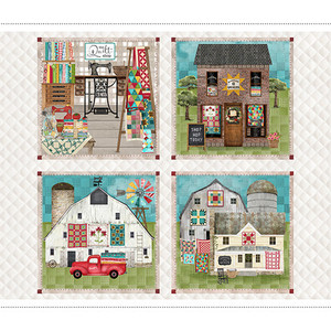 Shop Hop Panel 36" x 42" Shop Hop Panel 36" x 42"