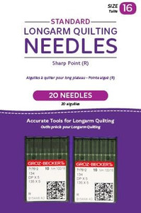 Standard Longarm Needles – Two Packages of 10 (16/100-R, Sharp) Standard Longarm Needles – Two Packages of 10 (16/100-R, Sharp)