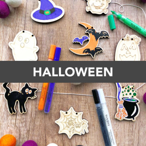 Halloween Craft Kit - DIY Garland Halloween Craft Kit - DIY Garland