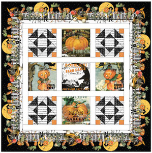 Barn Dance Quilt Kit -55" x 55" - Incl Binding