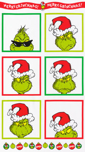 How the Grinch Stole Christmas Grinch Panel 27"x43" How the Grinch Stole Christmas Grinch Panel 27"x43"