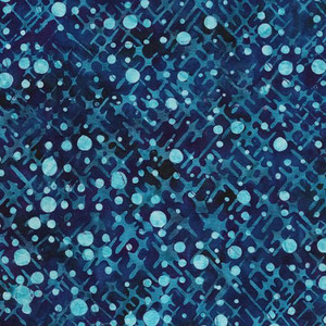 Dotty Grid Blue Storm
