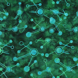 Pins and Needles Teal Seaweed