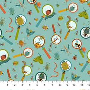 Backyard Bug Collector - Turquoise Magnifying Glasses Backyard Bug Collector - Turquoise Magnifying Glasses