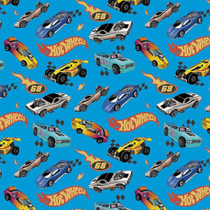 Hot Wheels Made to Race Car Blue