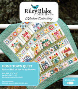 Machine Embroidery Home Town Quilt Projects Machine Embroidery Home Town Quilt Projects