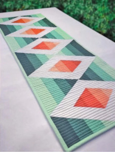 Aztec Diamond Table Runner Kit: 16.5" x 46.5" - incl binding